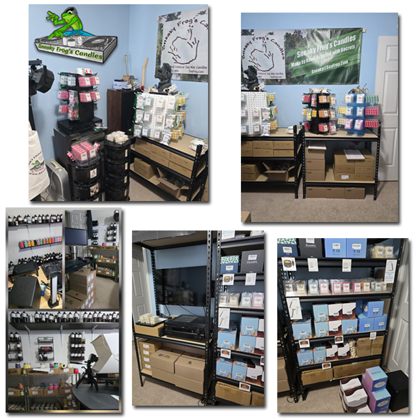 Sneaky Frog Small Business Collage